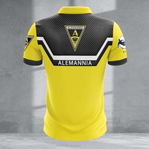 Alemannia Aachen Individueller Name Neue Version Reißverschluss Poloshirt Alemannia Aachen Individueller Name Neue Version Reißverschluss Poloshirt