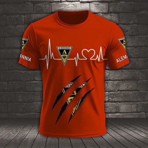 Alemannia Aachen Neues Design T-Shirt Alemannia Aachen Neues Design T-Shirt
