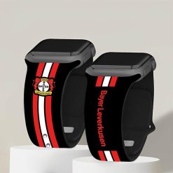 Bayer 04 Leverkusen Neue Version Apple-Watch Silikonarmband