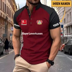 Bayer 04 Leverkusen Individueller Name Neues Design Sport-Poloshirt