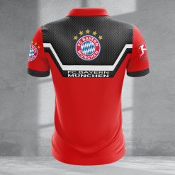 Bayern München Individueller Name Neue Version Reißverschluss Poloshirt