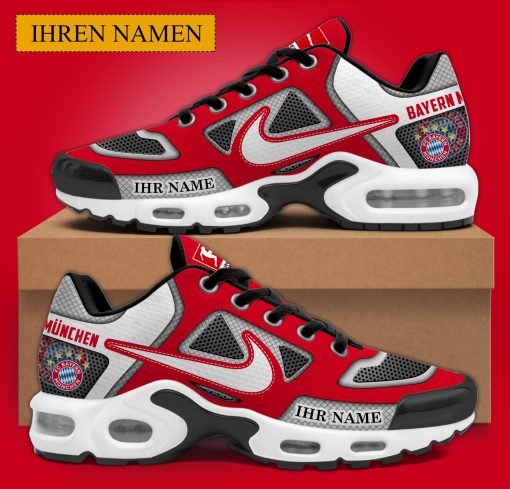 Bayern München Individueller Name Neues Design BW Air Max Plus Schuhe Bayern München Individueller Name Neues Design BW Air Max Plus Schuhe