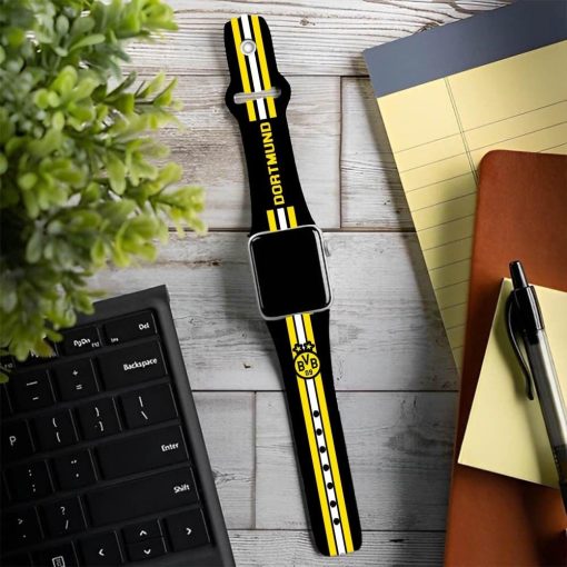 Borussia Dortmund Neue Version Apple-Watch Silikonarmband Borussia Dortmund Neue Version Apple-Watch Silikonarmband