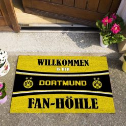 Borussia Dortmund Neue Version Fußmatte aus Gummi