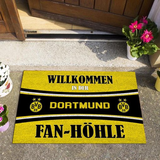 Borussia Dortmund Neue Version Fußmatte aus Gummi