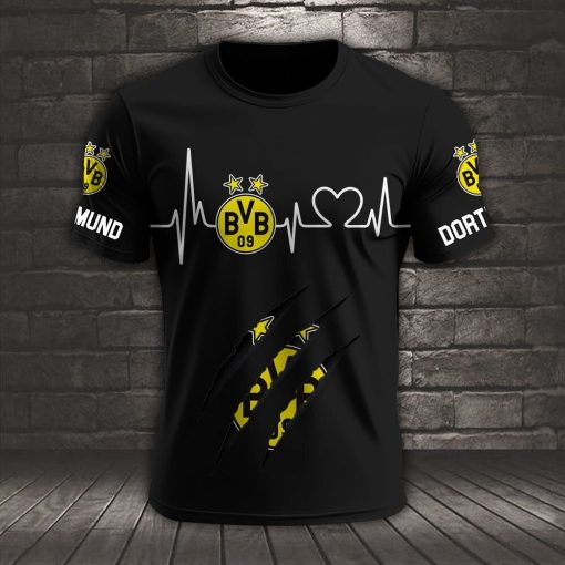 Borussia Dortmund Neues Design T-Shirt Borussia Dortmund Neues Design T-Shirt