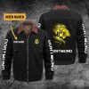 Borussia Dortmund Individueller Name Neues Design Zip-Jacke