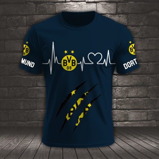 Borussia Dortmund Neues Design T-Shirt Borussia Dortmund Neues Design T-Shirt