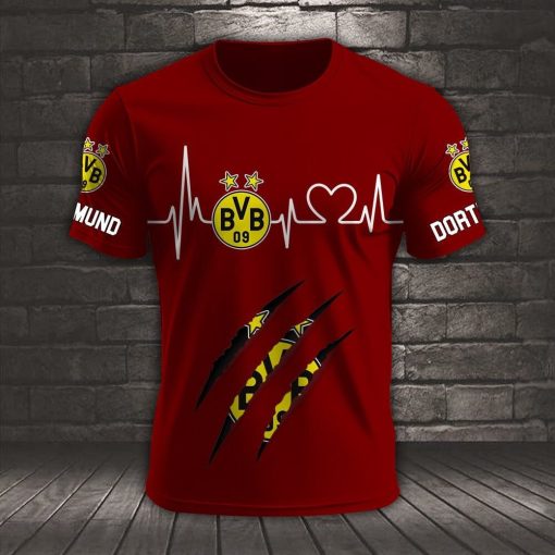 Borussia Dortmund Neues Design T-Shirt Borussia Dortmund Neues Design T-Shirt