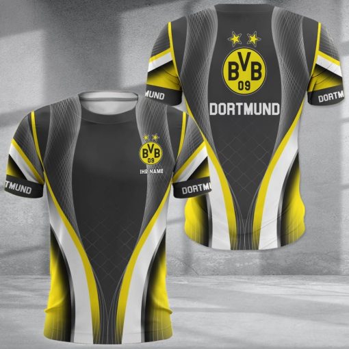 Borussia Dortmund Individueller Name Neue Version Outfit für den Alltag Borussia Dortmund Individueller Name Neue Version Outfit für den Alltag
