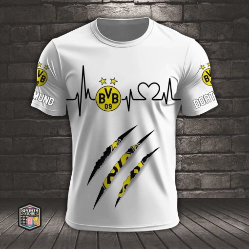 Borussia Dortmund Neues Design T-Shirt Borussia Dortmund Neues Design T-Shirt