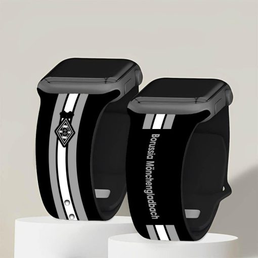 Borussia Mönchengladbach Neue Version Apple-Watch Silikonarmband