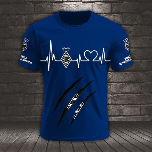 Borussia Mönchengladbach Neues Design T-Shirt Borussia Mönchengladbach Neues Design T-Shirt
