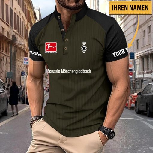 Borussia Mönchengladbach Individueller Name Neues Design Sport-Poloshirt Borussia Mönchengladbach Individueller Name Neues Design Sport-Poloshirt