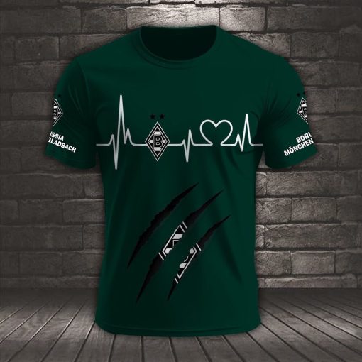 Borussia Mönchengladbach Neues Design T-Shirt Borussia Mönchengladbach Neues Design T-Shirt