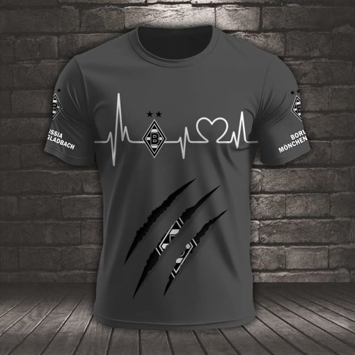 Borussia Mönchengladbach Neues Design T-Shirt Borussia Mönchengladbach Neues Design T-Shirt