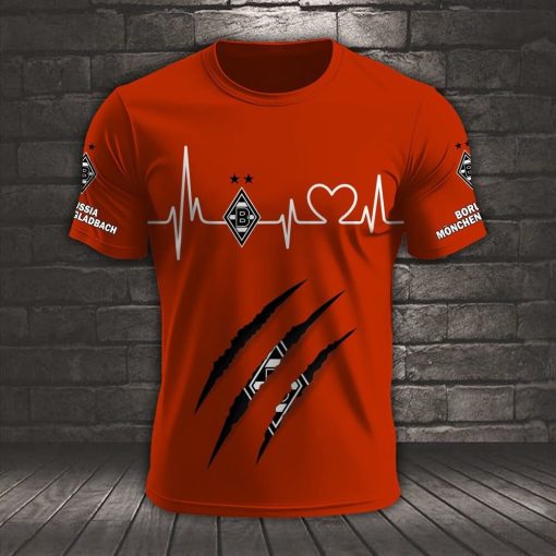Borussia Mönchengladbach Neues Design T-Shirt Borussia Mönchengladbach Neues Design T-Shirt