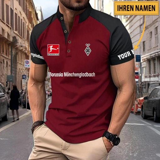 Borussia Mönchengladbach Individueller Name Neues Design Sport-Poloshirt Borussia Mönchengladbach Individueller Name Neues Design Sport-Poloshirt
