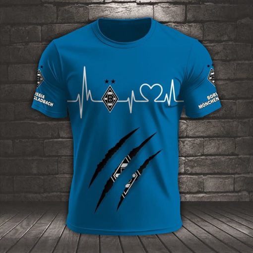 Borussia Mönchengladbach Neues Design T-Shirt Borussia Mönchengladbach Neues Design T-Shirt