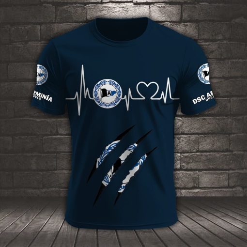 DSC Arminia Bielefeld Neues Design T-Shirt DSC Arminia Bielefeld Neues Design T-Shirt