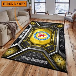 Eintracht Braunschweig Individueller Name Neues Design Bodenteppich
