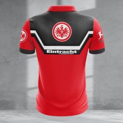 Eintracht Frankfurt Individueller Name Neue Version Reißverschluss Poloshirt