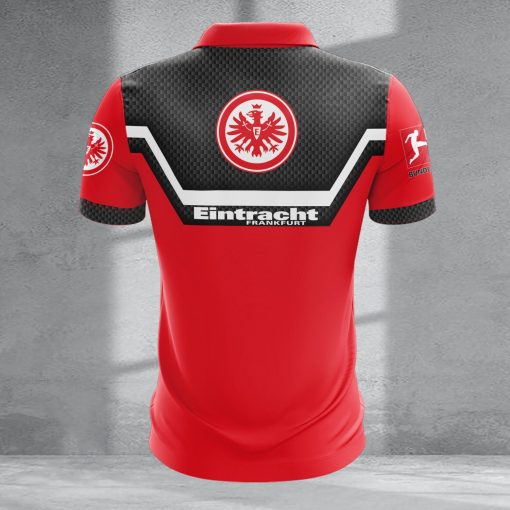 Eintracht Frankfurt Individueller Name Neue Version Reißverschluss Poloshirt Eintracht Frankfurt Individueller Name Neue Version Reißverschluss Poloshirt