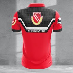 Energie Cottbus Individueller Name Neue Version Reißverschluss Poloshirt
