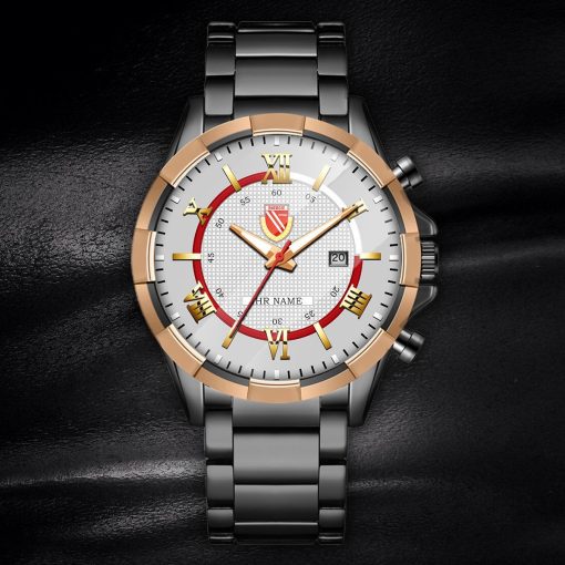 Energie Cottbus Individueller Name Neue Edition Vermächtnis-Uhr Energie Cottbus Individueller Name Neue Edition Vermächtnis-Uhr