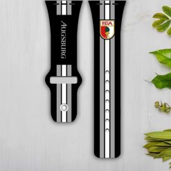 FC Augsburg Neue Version Apple-Watch Silikonarmband