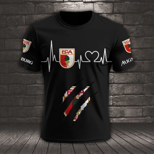 FC Augsburg Neues Design T-Shirt FC Augsburg Neues Design T-Shirt