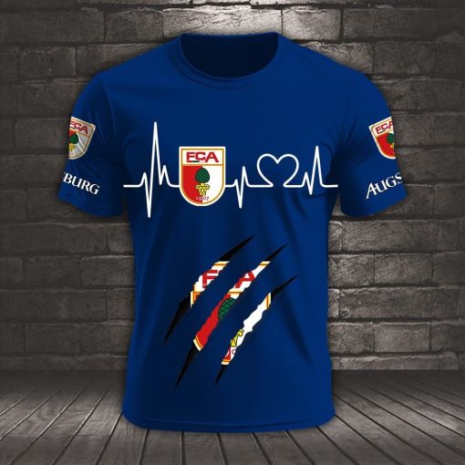 FC Augsburg Neues Design T-Shirt FC Augsburg Neues Design T-Shirt
