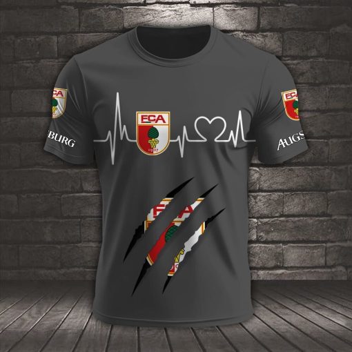 FC Augsburg Neues Design T-Shirt FC Augsburg Neues Design T-Shirt