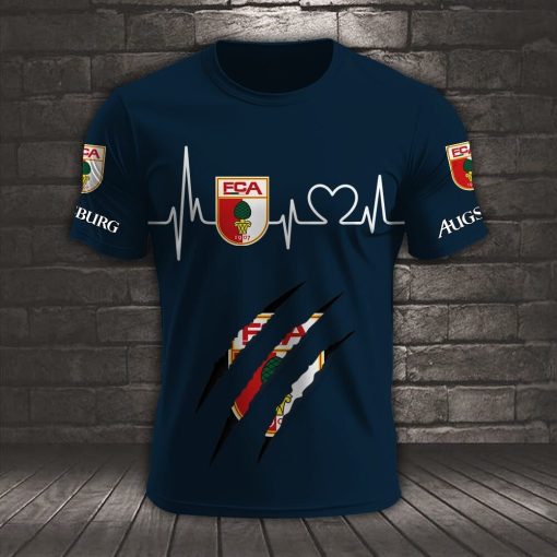 FC Augsburg Neues Design T-Shirt FC Augsburg Neues Design T-Shirt