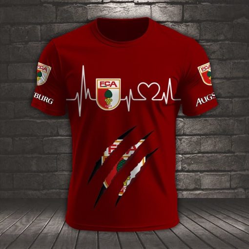 FC Augsburg Neues Design T-Shirt FC Augsburg Neues Design T-Shirt