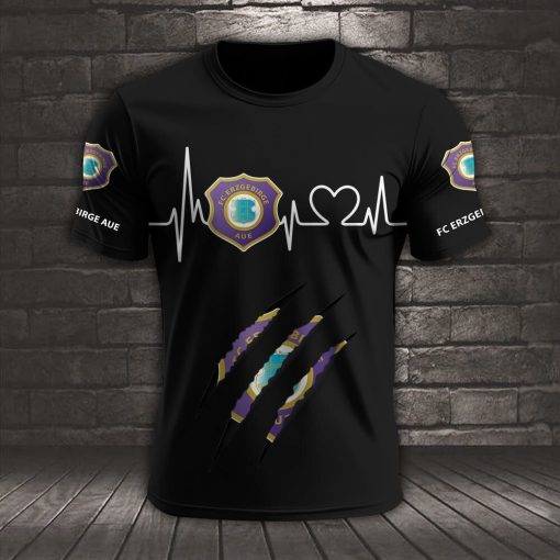 FC Erzgebirge Aue Neues Design T-Shirt FC Erzgebirge Aue Neues Design T-Shirt