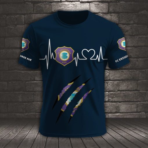 FC Erzgebirge Aue Neues Design T-Shirt FC Erzgebirge Aue Neues Design T-Shirt