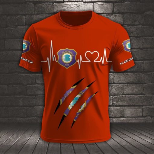 FC Erzgebirge Aue Neues Design T-Shirt FC Erzgebirge Aue Neues Design T-Shirt