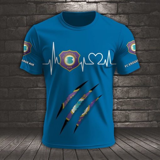 FC Erzgebirge Aue Neues Design T-Shirt FC Erzgebirge Aue Neues Design T-Shirt