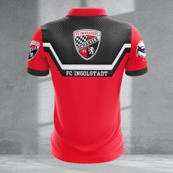 FC Ingolstadt 04 Individueller Name Neue Version Reißverschluss Poloshirt