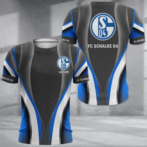 FC Schalke 04 Individueller Name Neue Version Outfit für den Alltag FC Schalke 04 Individueller Name Neue Version Outfit für den Alltag