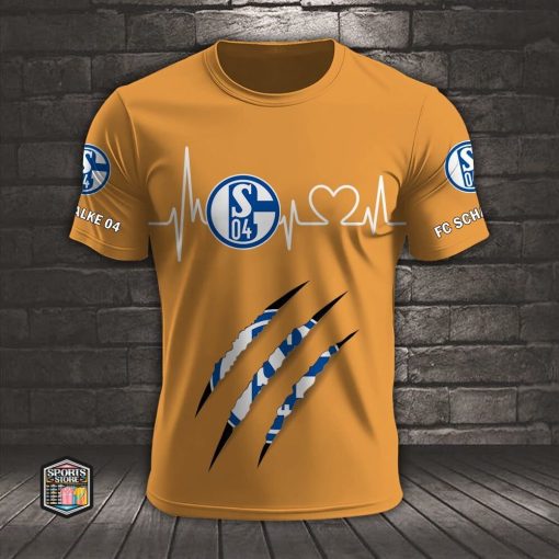 FC Schalke 04 Neues Design T-Shirt FC Schalke 04 Neues Design T-Shirt