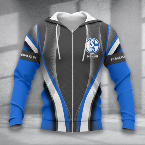 FC Schalke 04 Individueller Name Neue Version Outfit für den Alltag FC Schalke 04 Individueller Name Neue Version Outfit für den Alltag