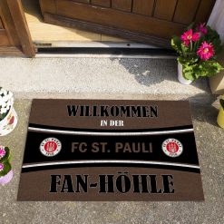 FC St. Pauli Neue Version Fußmatte aus Gummi