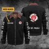 FC St. Pauli Individueller Name Neues Design Zip-Jacke