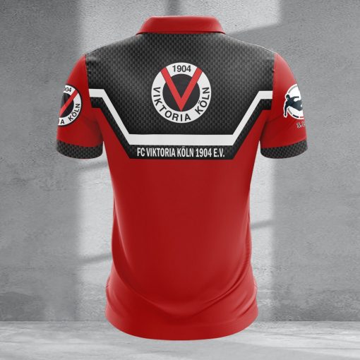 FC Viktoria Köln Individueller Name Neue Version Reißverschluss Poloshirt FC Viktoria Köln Individueller Name Neue Version Reißverschluss Poloshirt