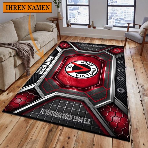 FC Viktoria Köln Individueller Name Neues Design Bodenteppich