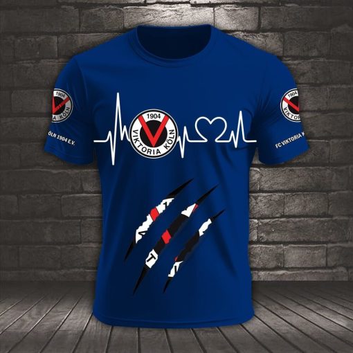 FC Viktoria Köln Neues Design T-Shirt FC Viktoria Köln Neues Design T-Shirt