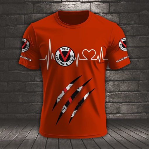 FC Viktoria Köln Neues Design T-Shirt FC Viktoria Köln Neues Design T-Shirt