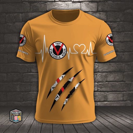 FC Viktoria Köln Neues Design T-Shirt FC Viktoria Köln Neues Design T-Shirt